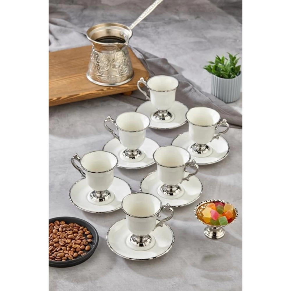 Cok Porselen Kahve  Fincan Seti