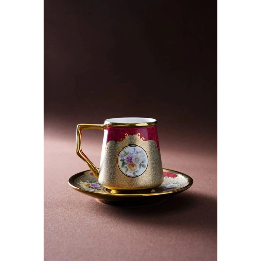 Acar Porselen 6lı Kahve Seti