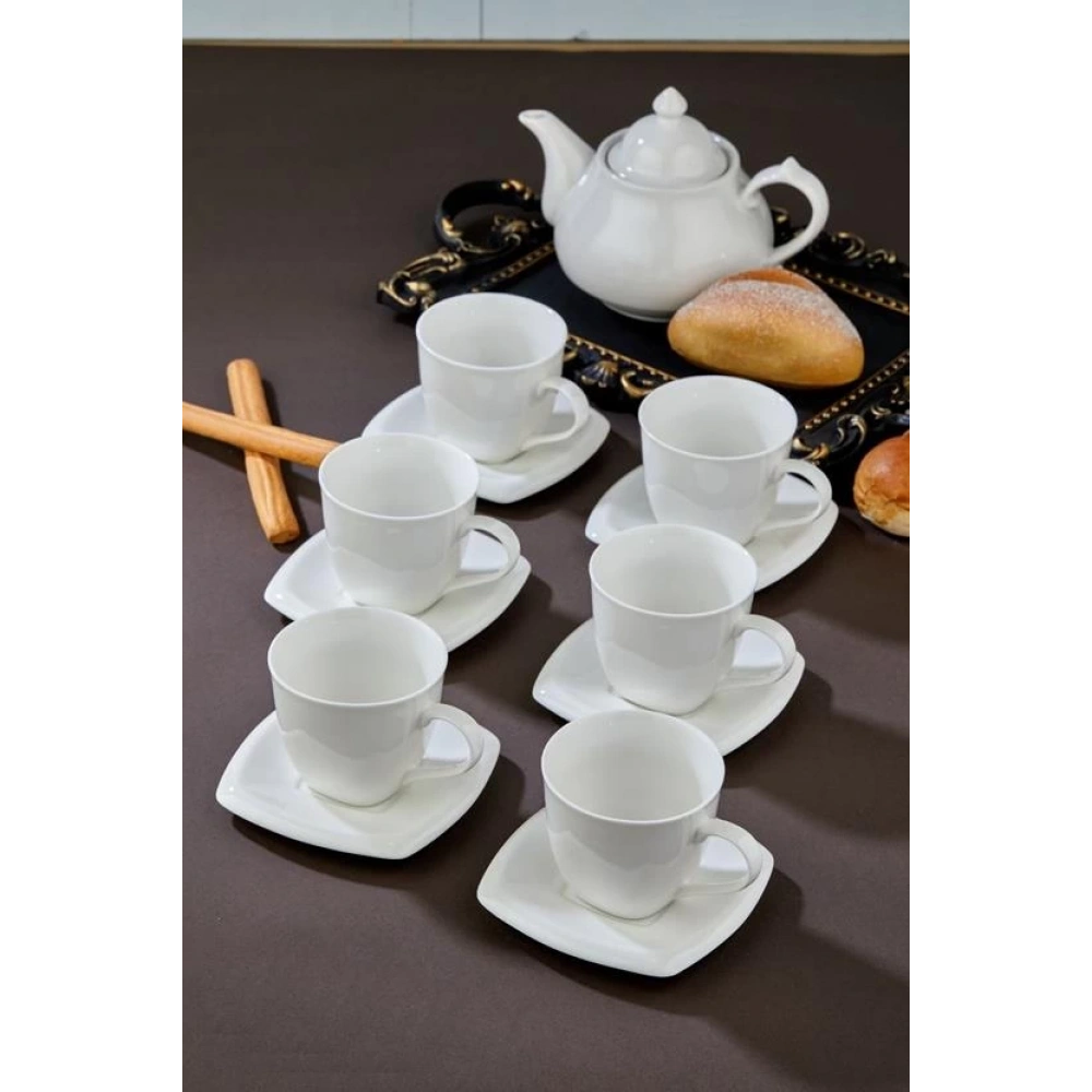 Cok Porselen 6lı Çay Fincanı