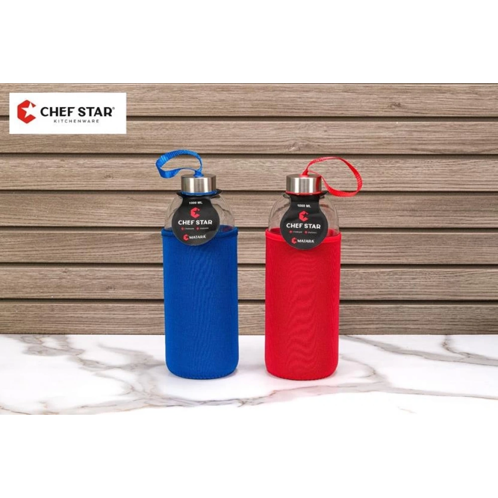 Dnr Cam Matara Renkli Kılıflı 1lt