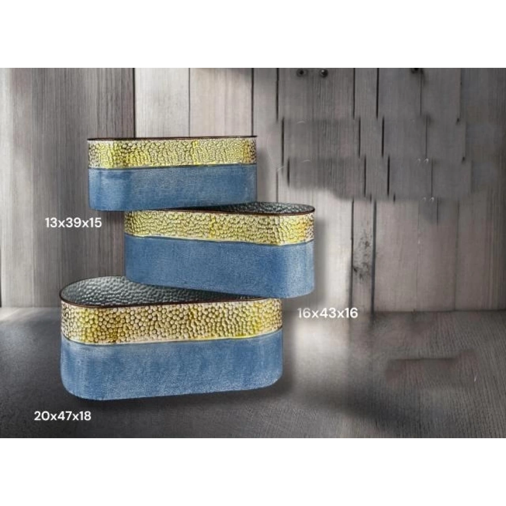 Gnl Metal Küçük Vazo 13x39x15cm