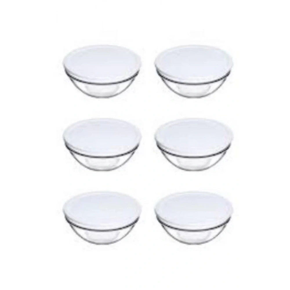 53553-1X6-Beyaz Kapaklı Kase