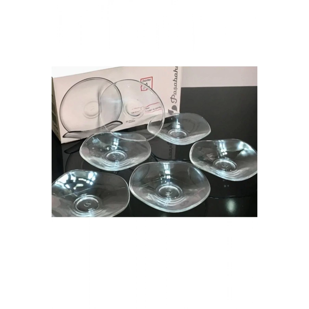 54631-6X12-Dantel Çay Tabak