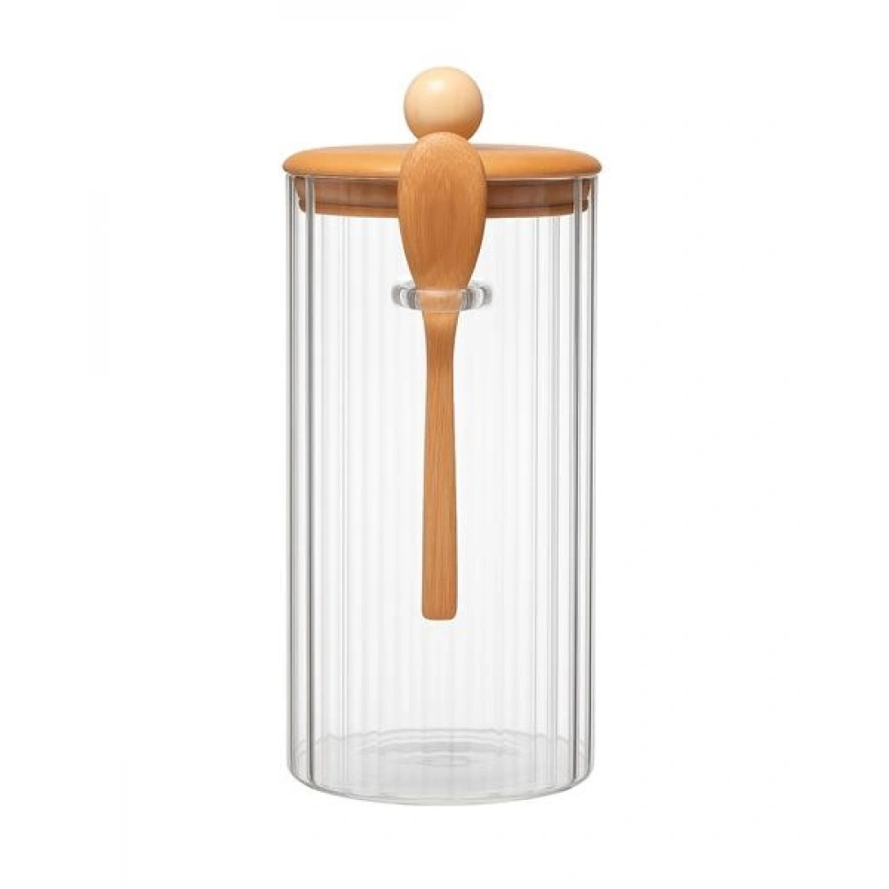 Mien Kaşıklı Cam Kavanoz 1350cc