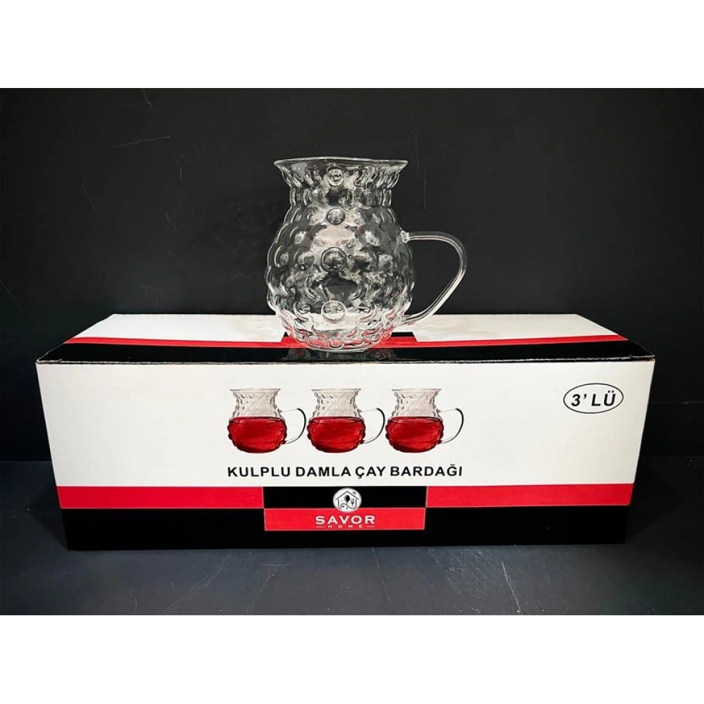 Slv Kulplu Çay Bardağı