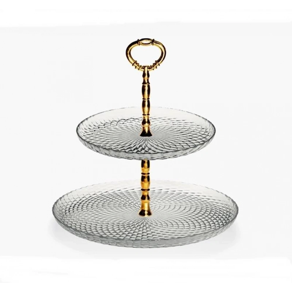 Sigma Tolede 2 Katlı Tabak 26+19cm