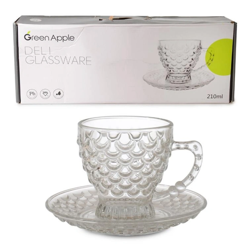 Ipk Cam Çay Seti 210cc