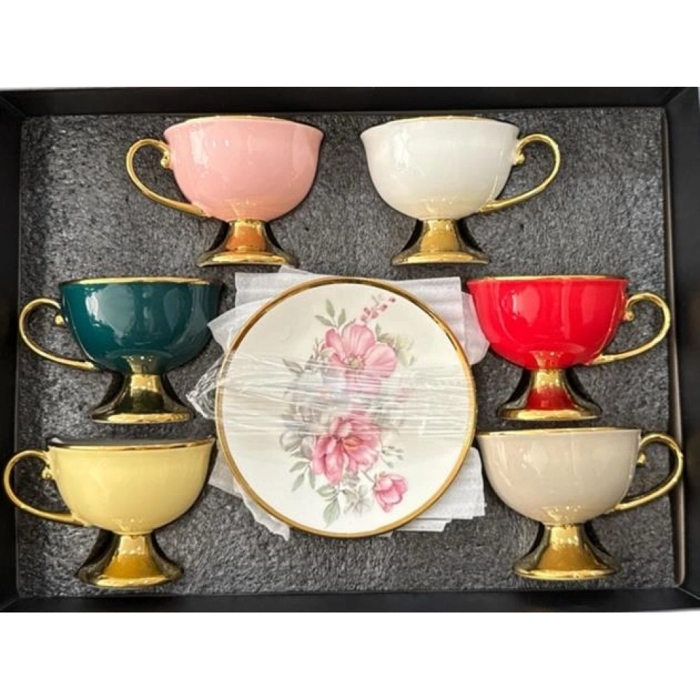 Bls Porselen 6lı Kahve Seti