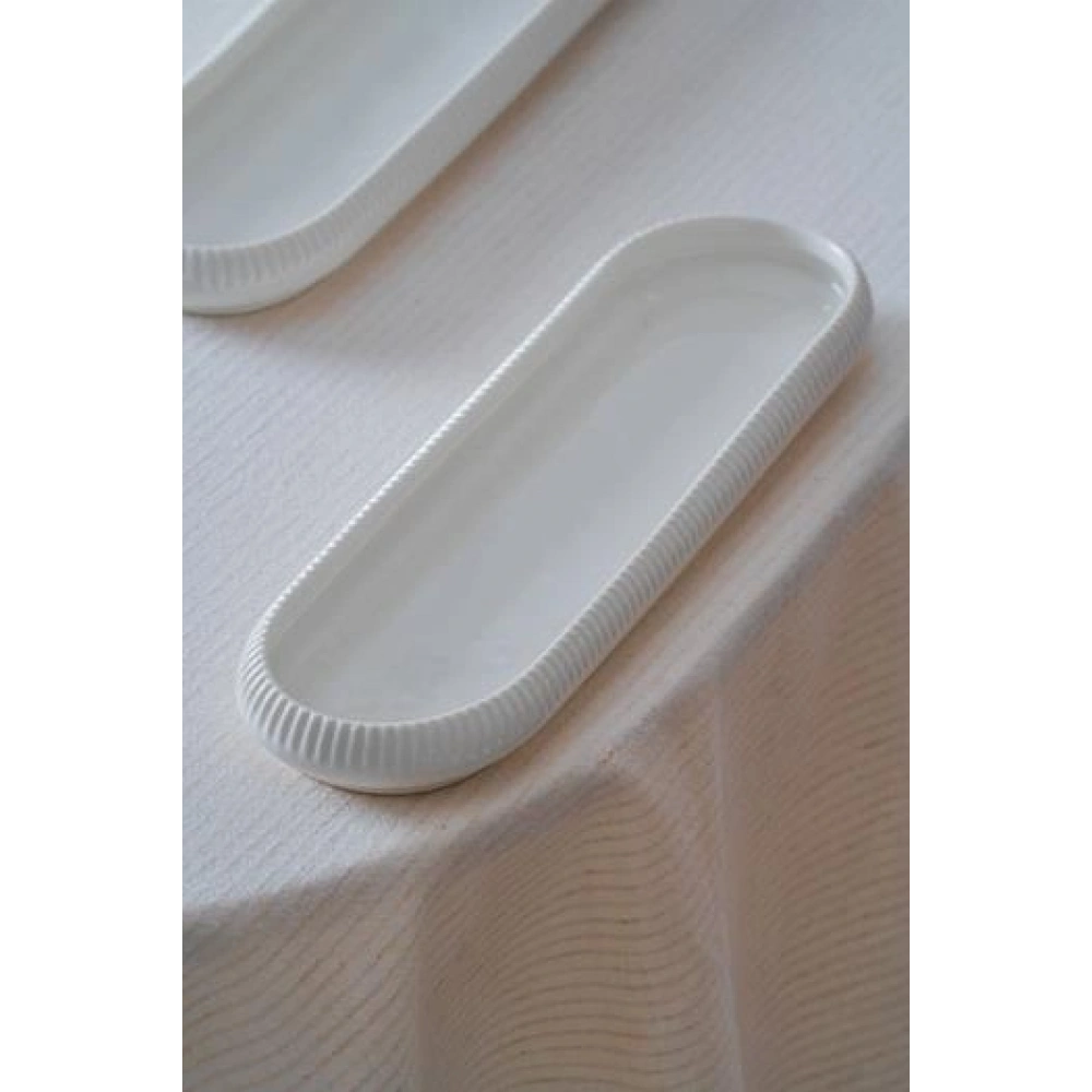 Acar Linea 28x7x2cm Oval Tabak