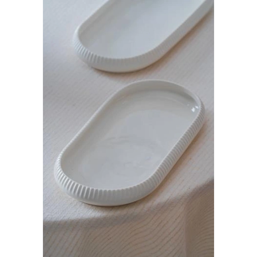 Acar Linea 23x10X2cm Oval Tabak