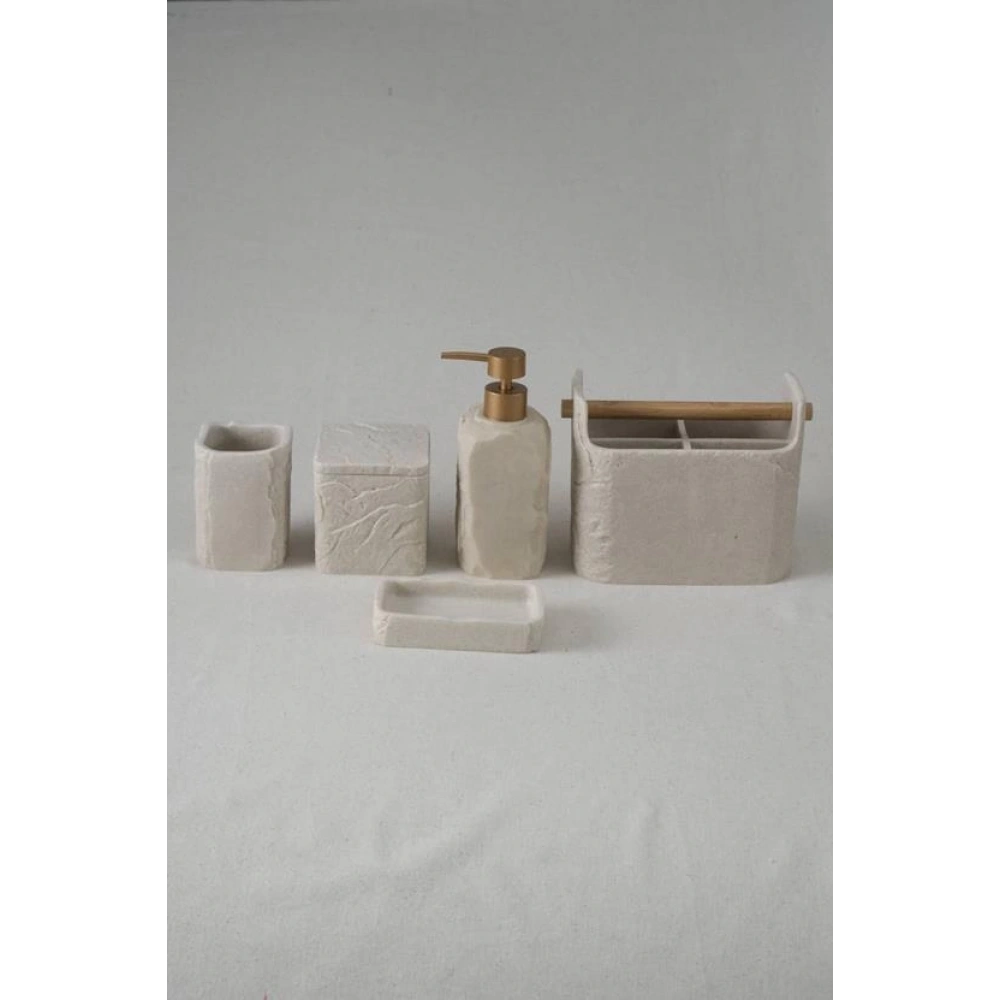 Acar Laduree 5li Banyo Seti