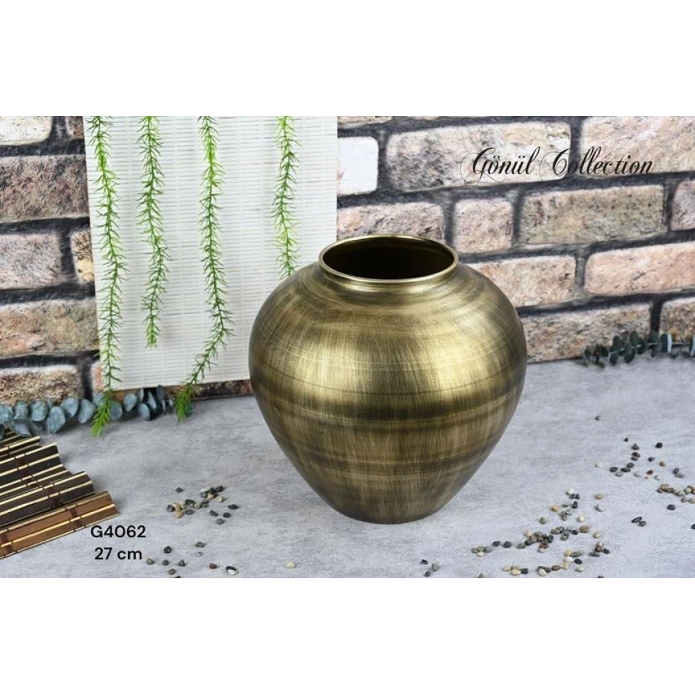 Gnl Metal Vazo 28x27cm