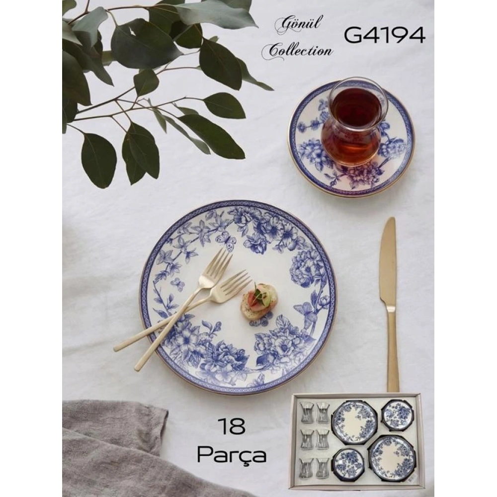 Gnl Spring Çay-Pasta Seti