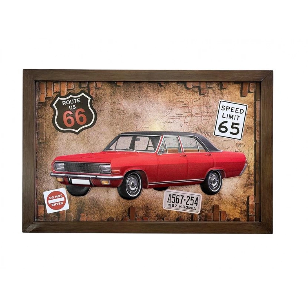 Gnl Metal Duvar Süsü