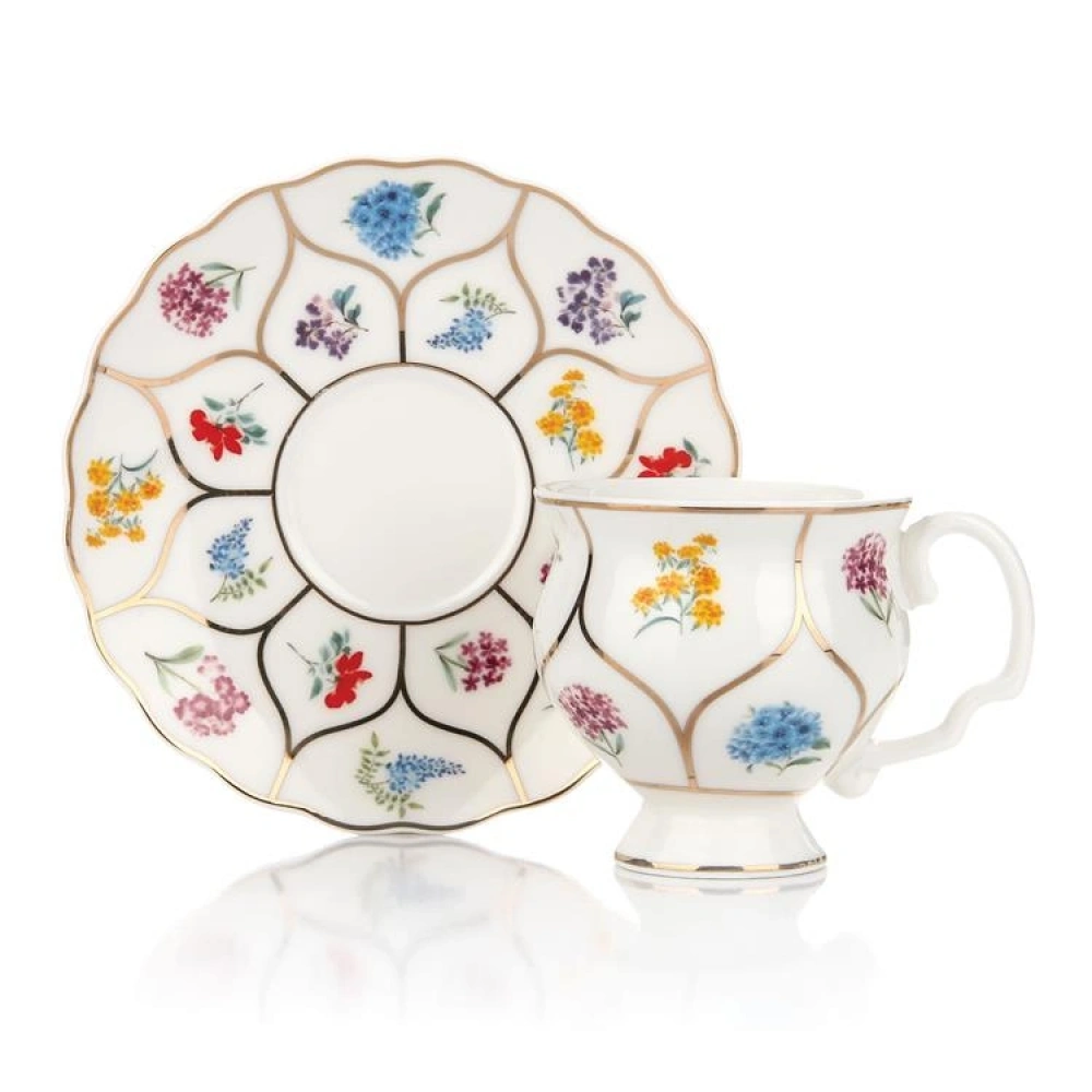 Mien Bough 6lı Porselen Kahve Seti 90cc