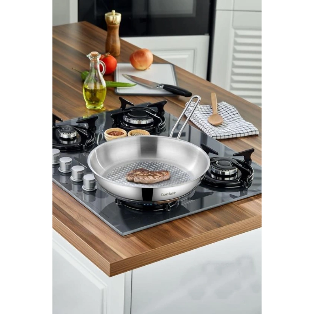 Cok Lara 28cm Çelik Tava