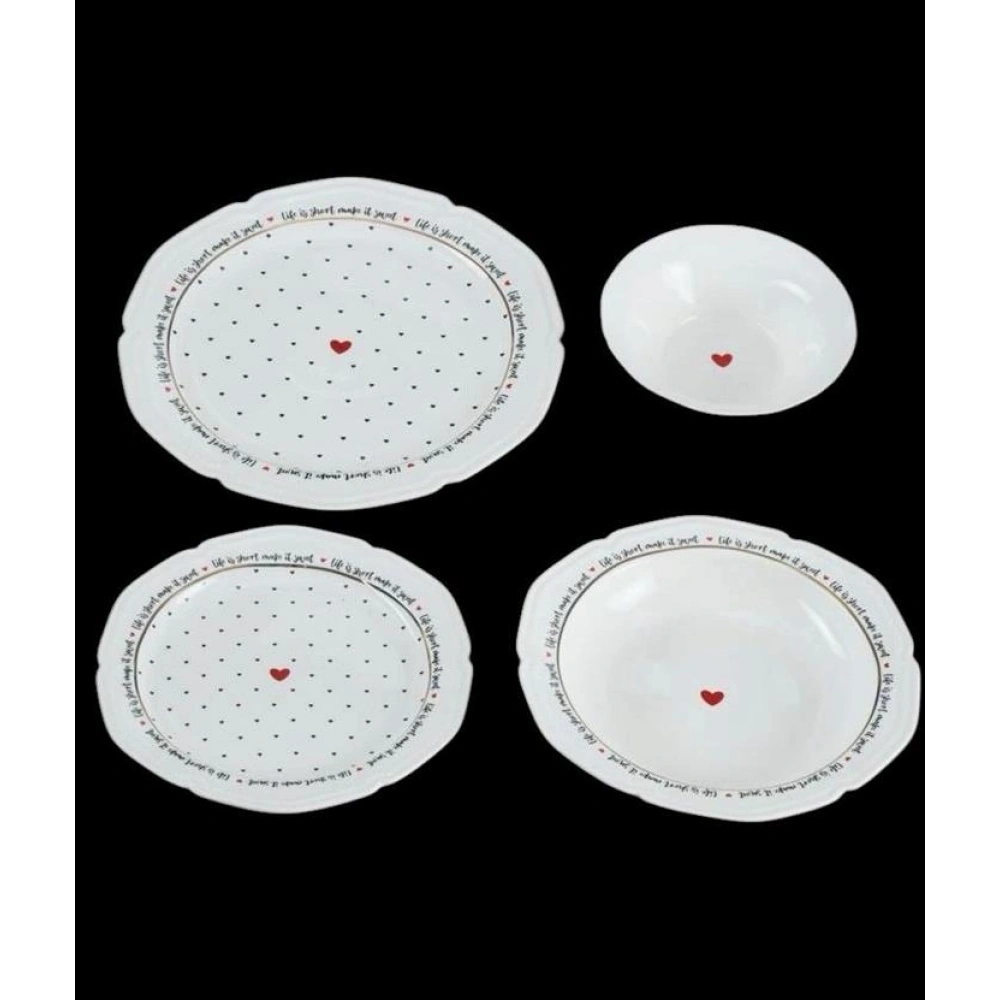 Acar 24 Parça Yemek Seti