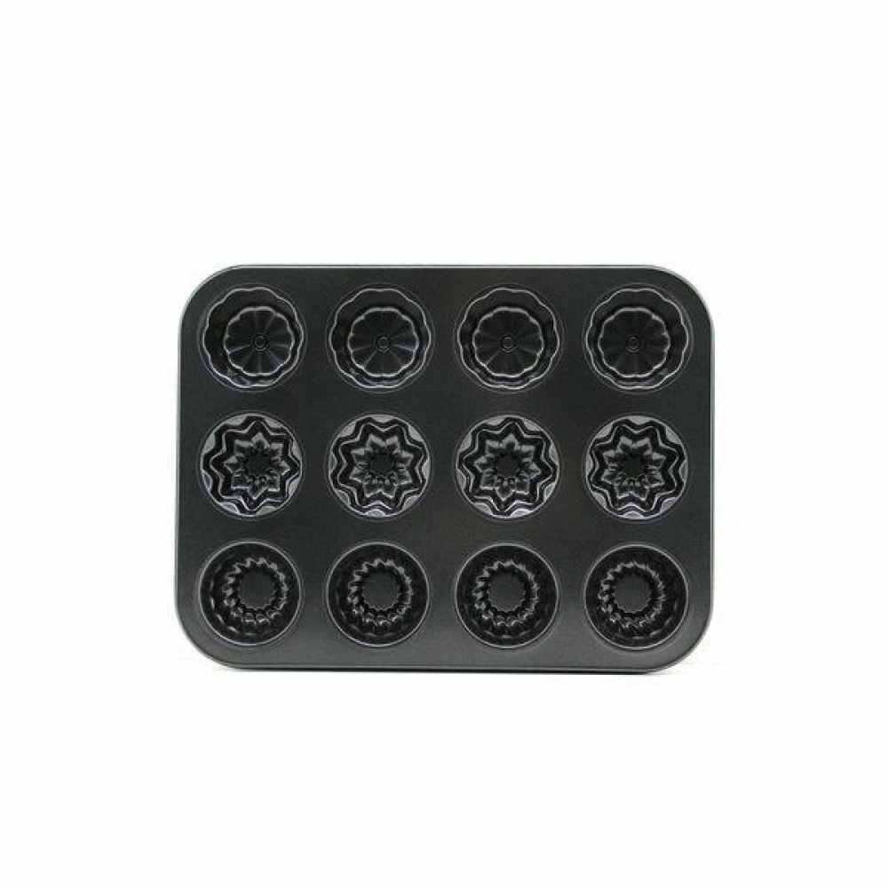Bay 12li Metal Mufin Kalıbı