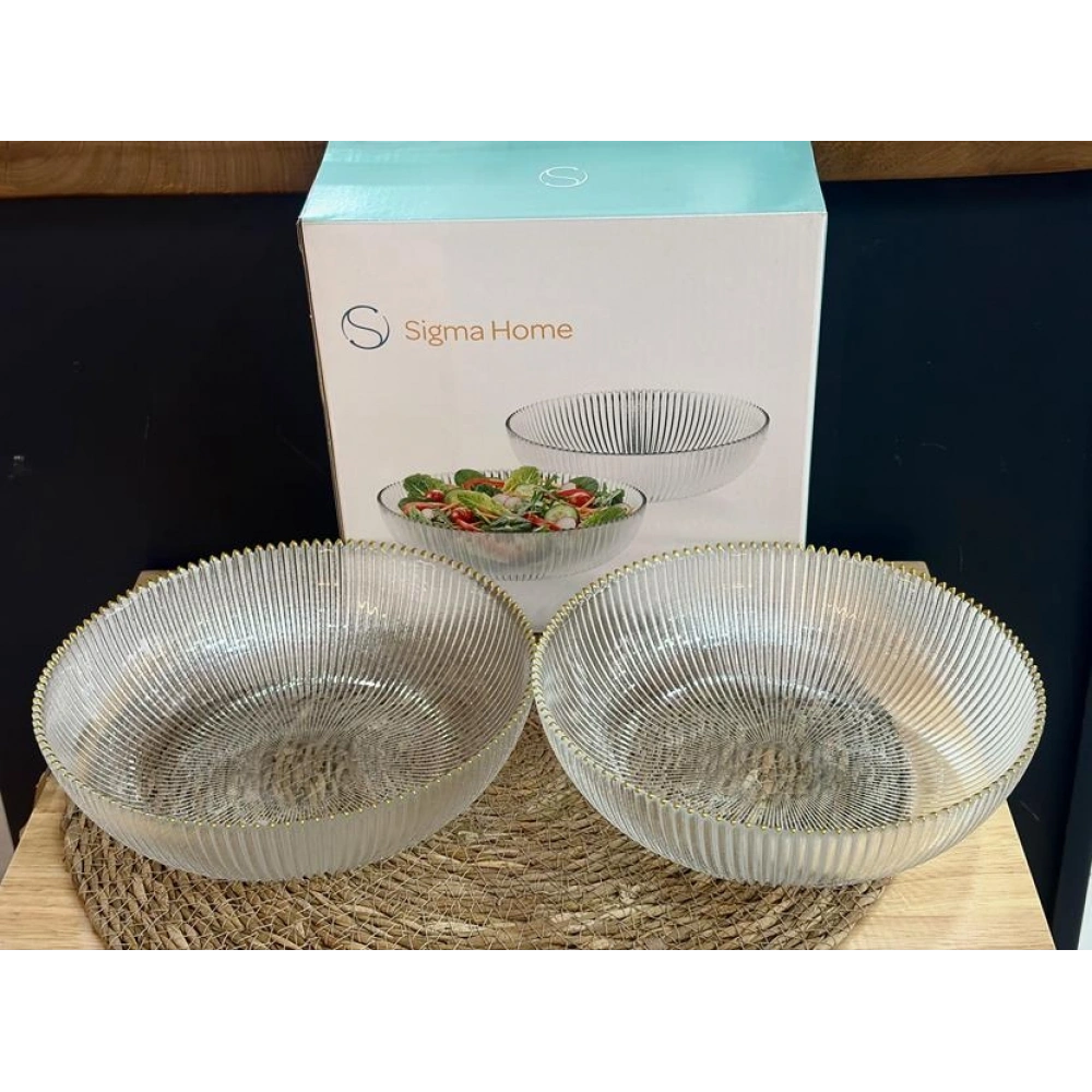 Sigma 2li Menza Salata Kase 20cm Altın Yaldız