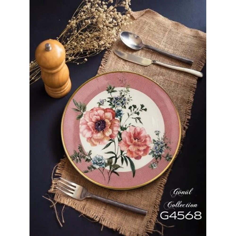 Gnl Magnolya 6 lı Pasta Tabak
