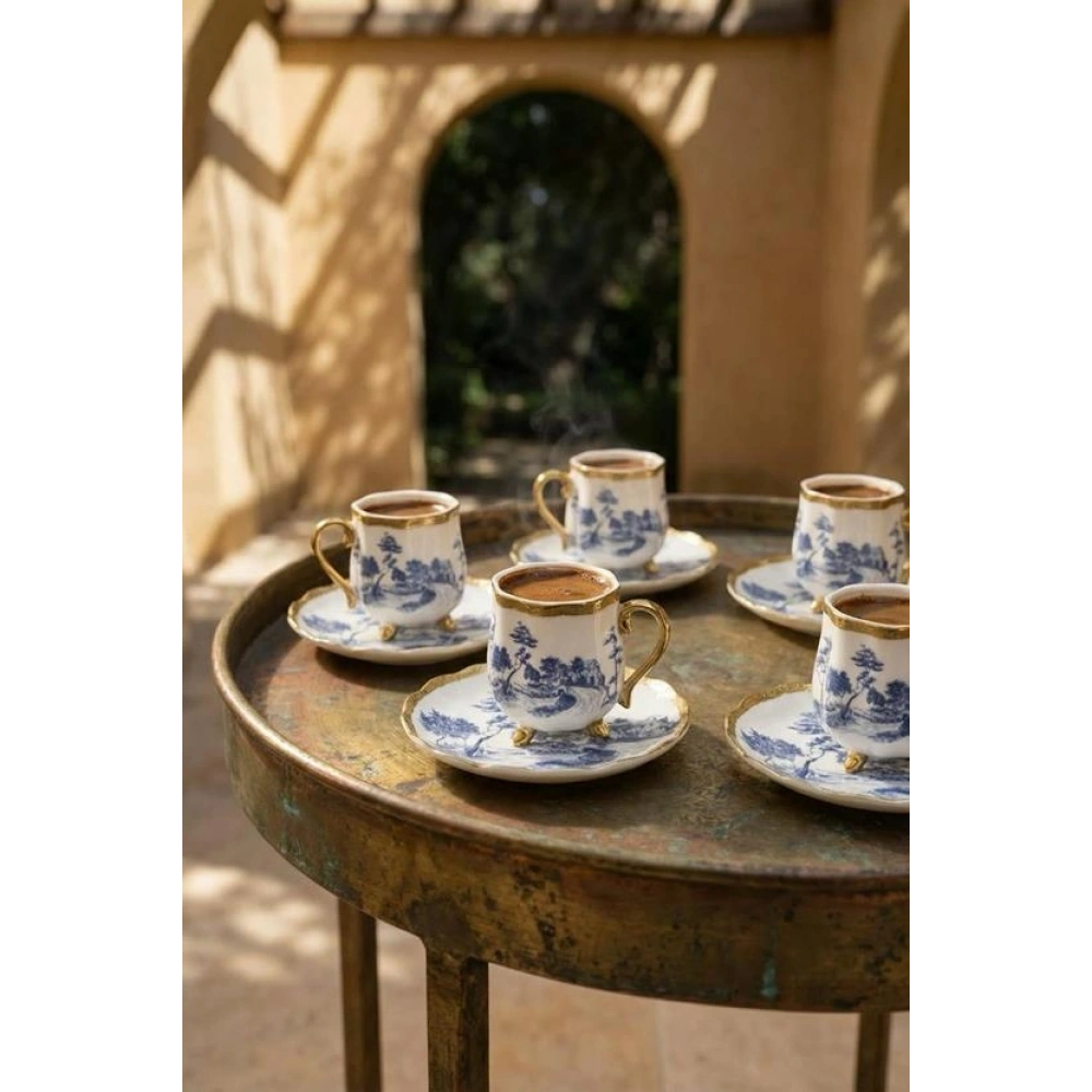 Acar Porselen 6lı Kahve Set