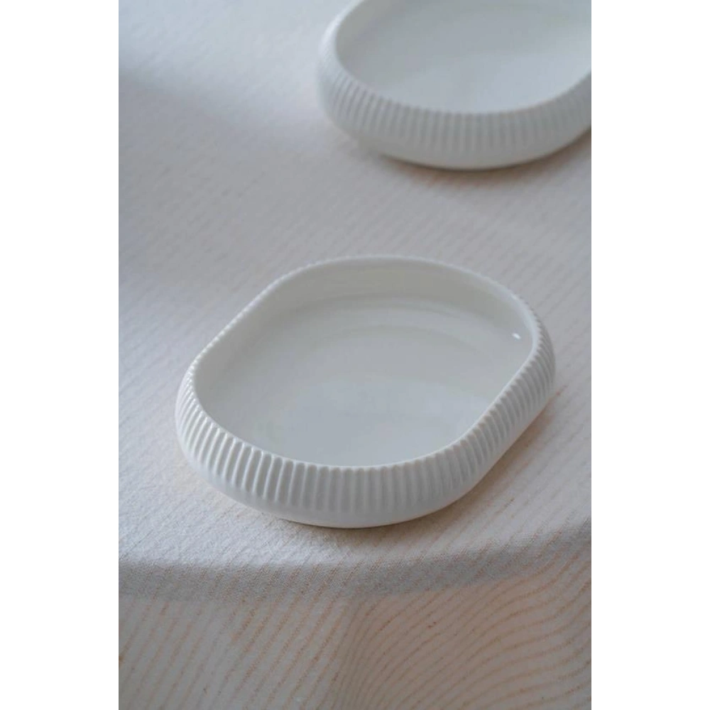 Acar Linea Oval Tabak 14x10x3cm