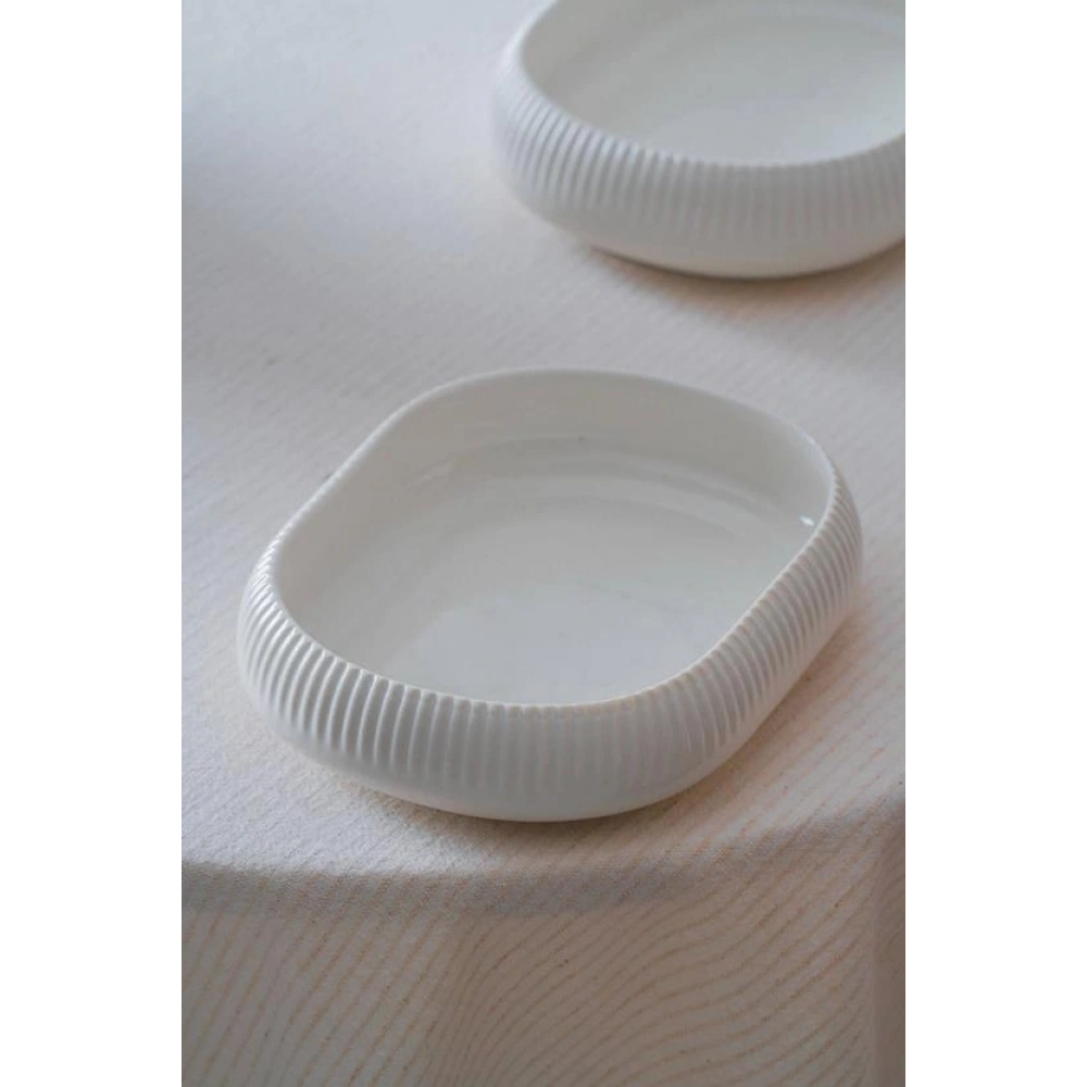 Acar Linea Oval Tabak 18x13x4cm
