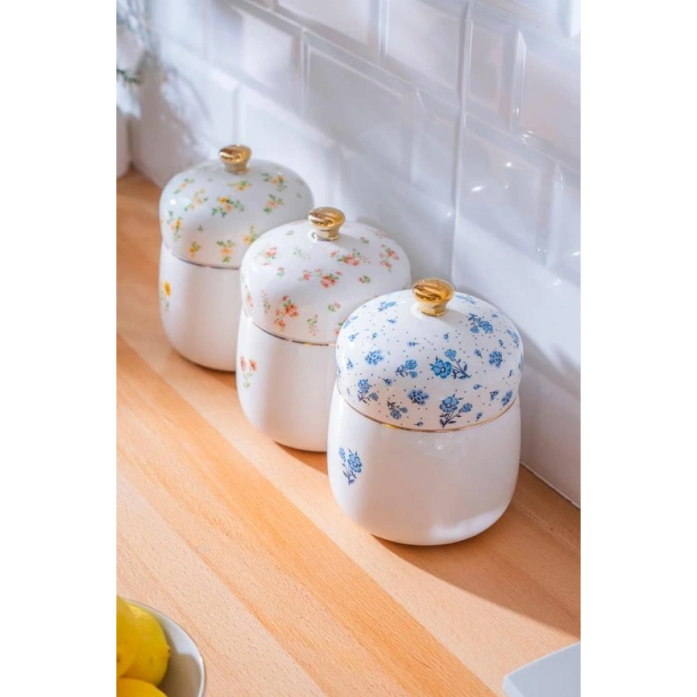 Acar Porselen 3lü Baharat Set