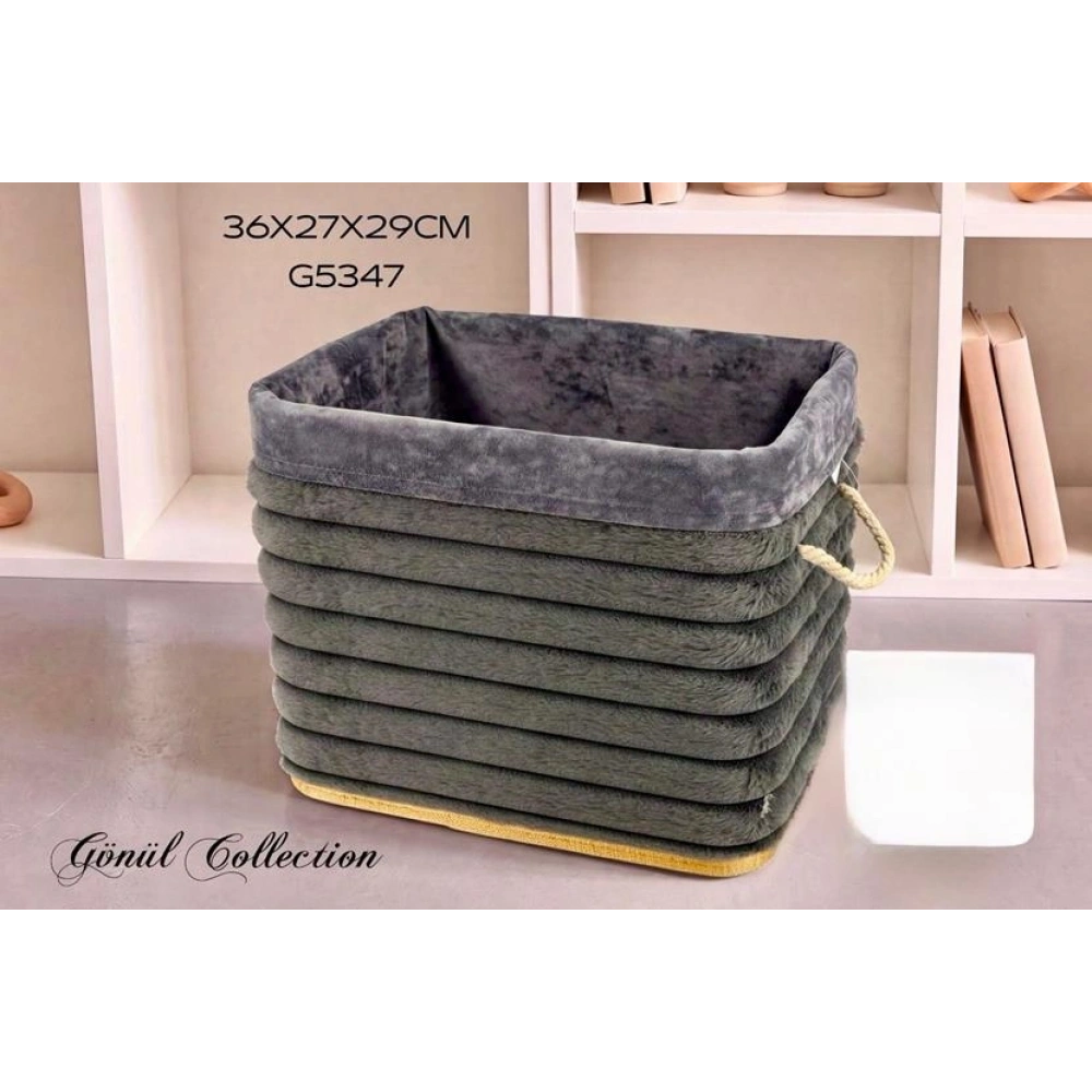 Gnl Bambu Çamaşır Sepeti 34x24x27cm
