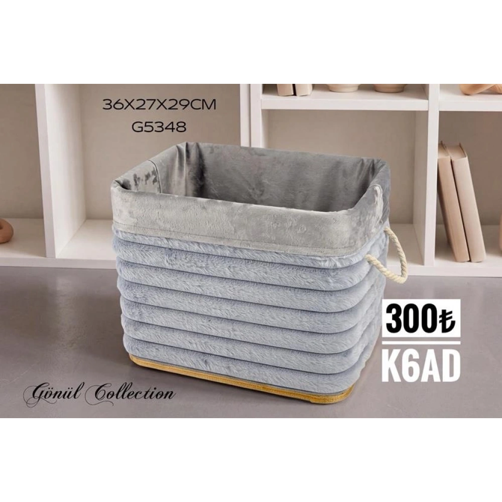 Gnl Bambu Çamaşır Sepeti 34x24x27cm