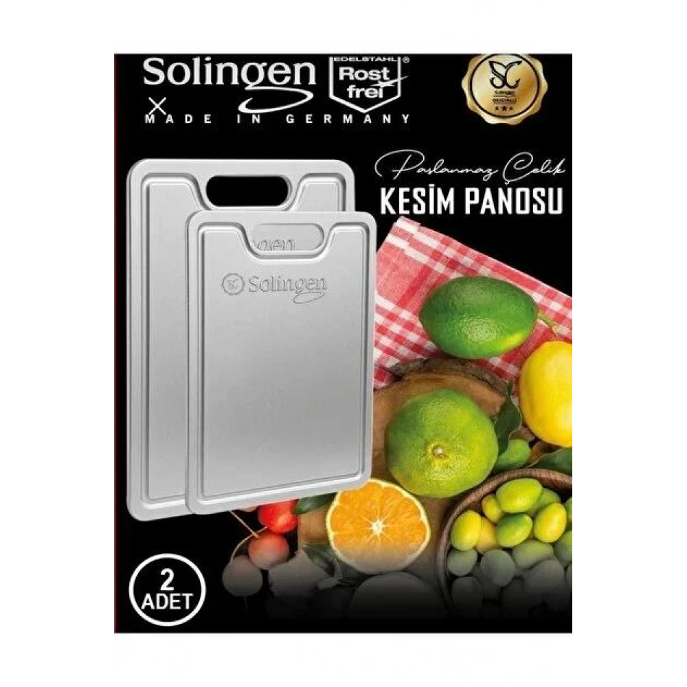Solingen 2li Çelik Kesim Panosu