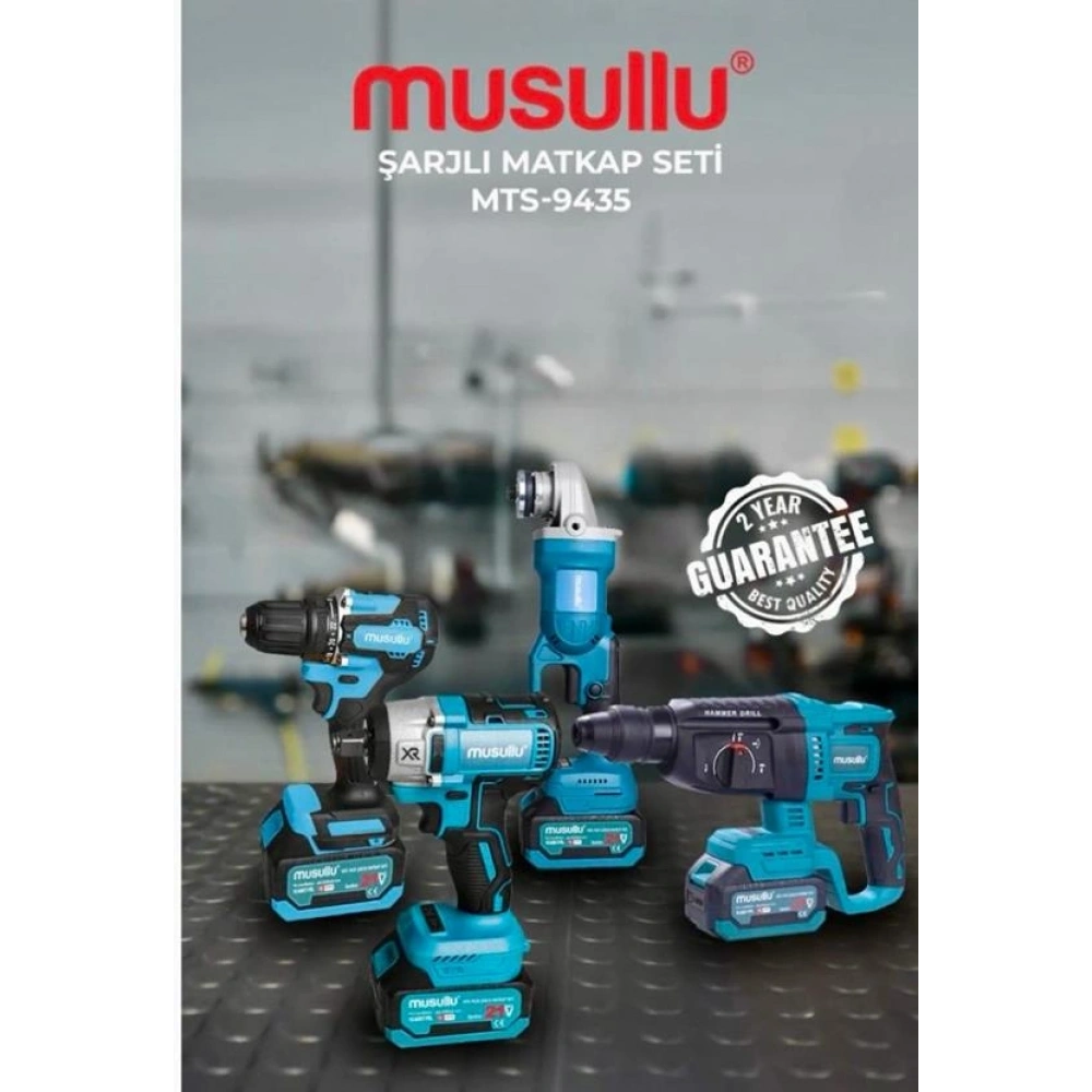 Musullu Matkap Seti
