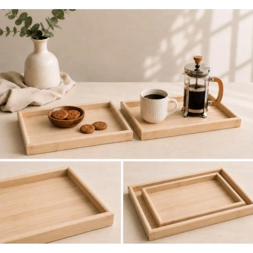 Bls Ahşap 30x20x3.5cm Tepsi