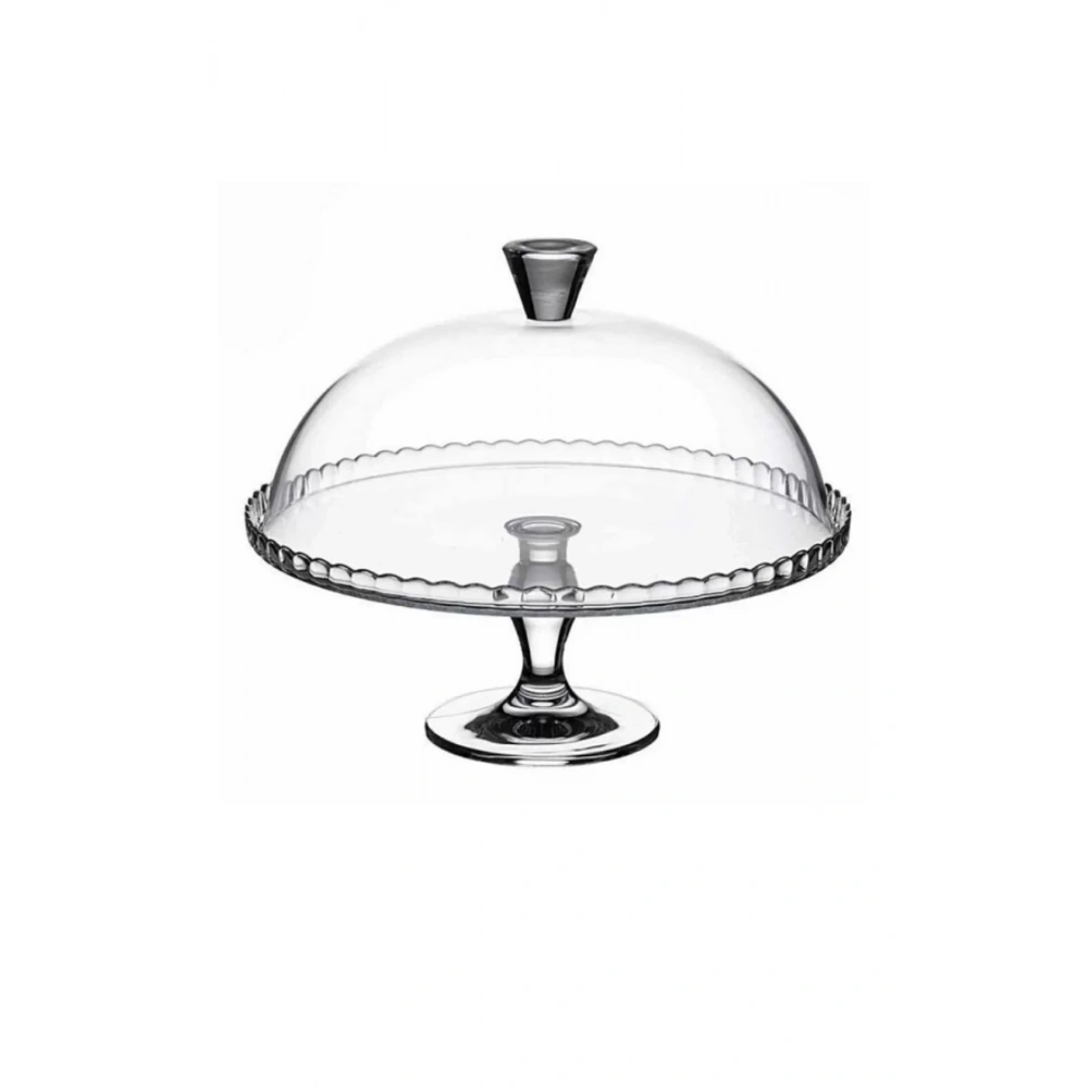 95200-1X2-Ayaklı Kek Fanus