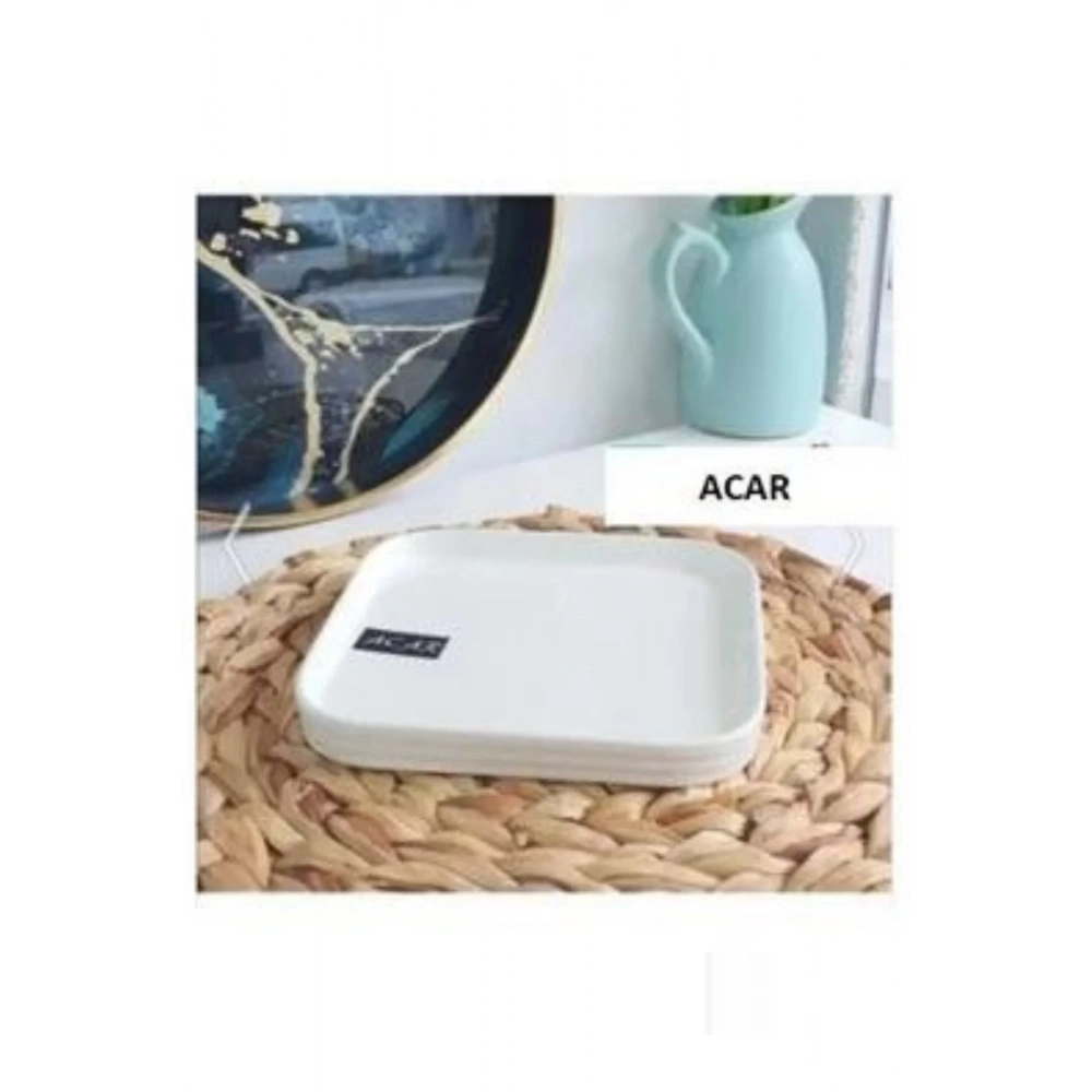 Acar Porselen Tatlı Tabak 18x18cm
