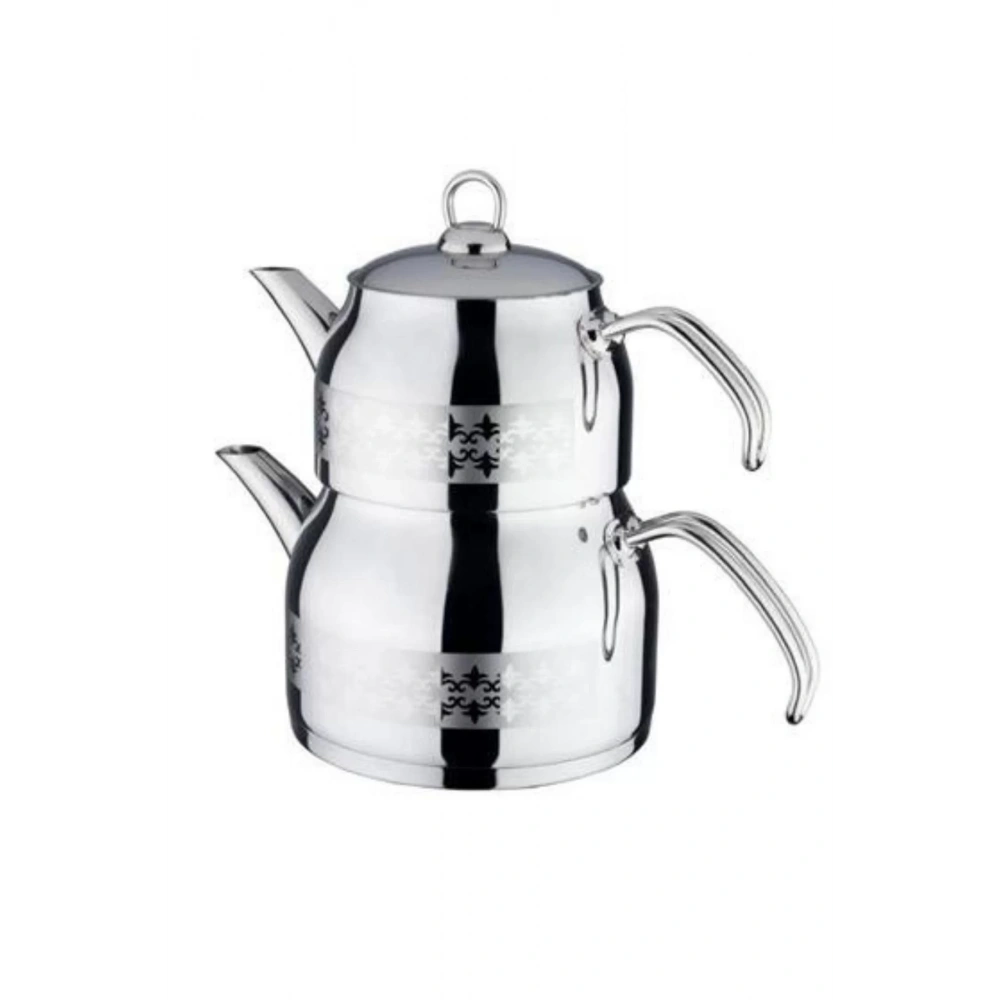 Alr Sude Saten Metal Sap Mini Çaydanlık