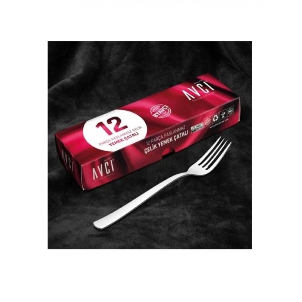 Avcı İstanbul 12li Yemek Çatal