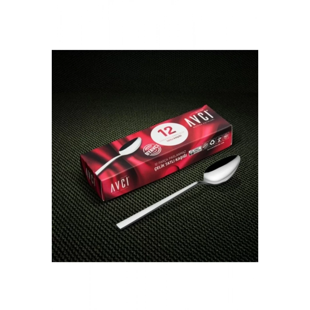 Avcı Klas 12li Tatlı Kaşık