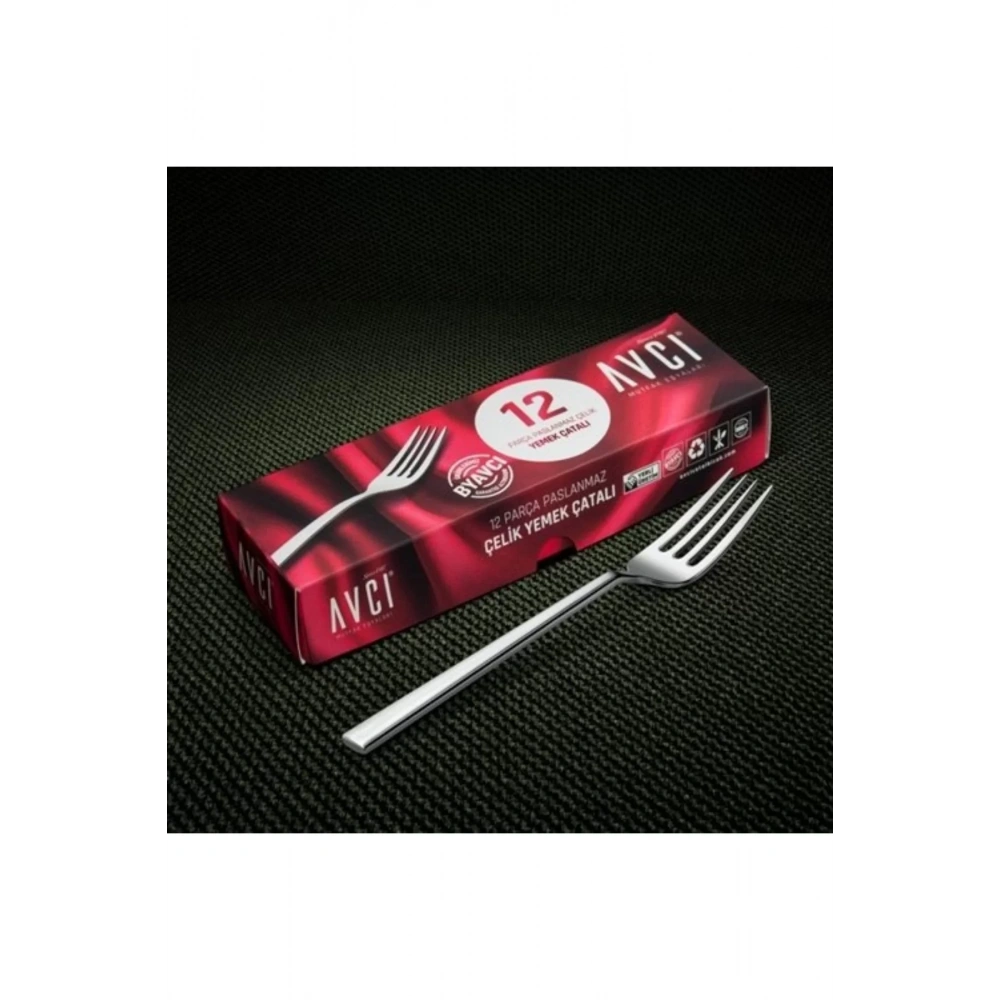 Avcı Klas 12li Yemek Çatal