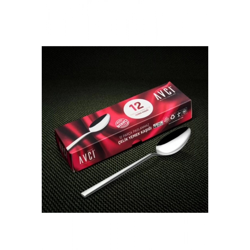Avcı Klas 12li Yemek Kaşık