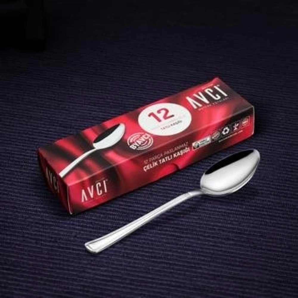Avcı Narin 12li Tatlı Kaşık
