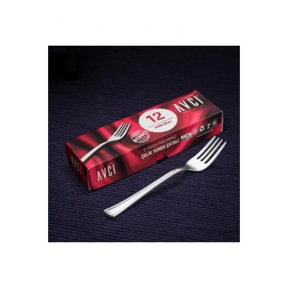Avcı Narin 12li Yemek Çatal