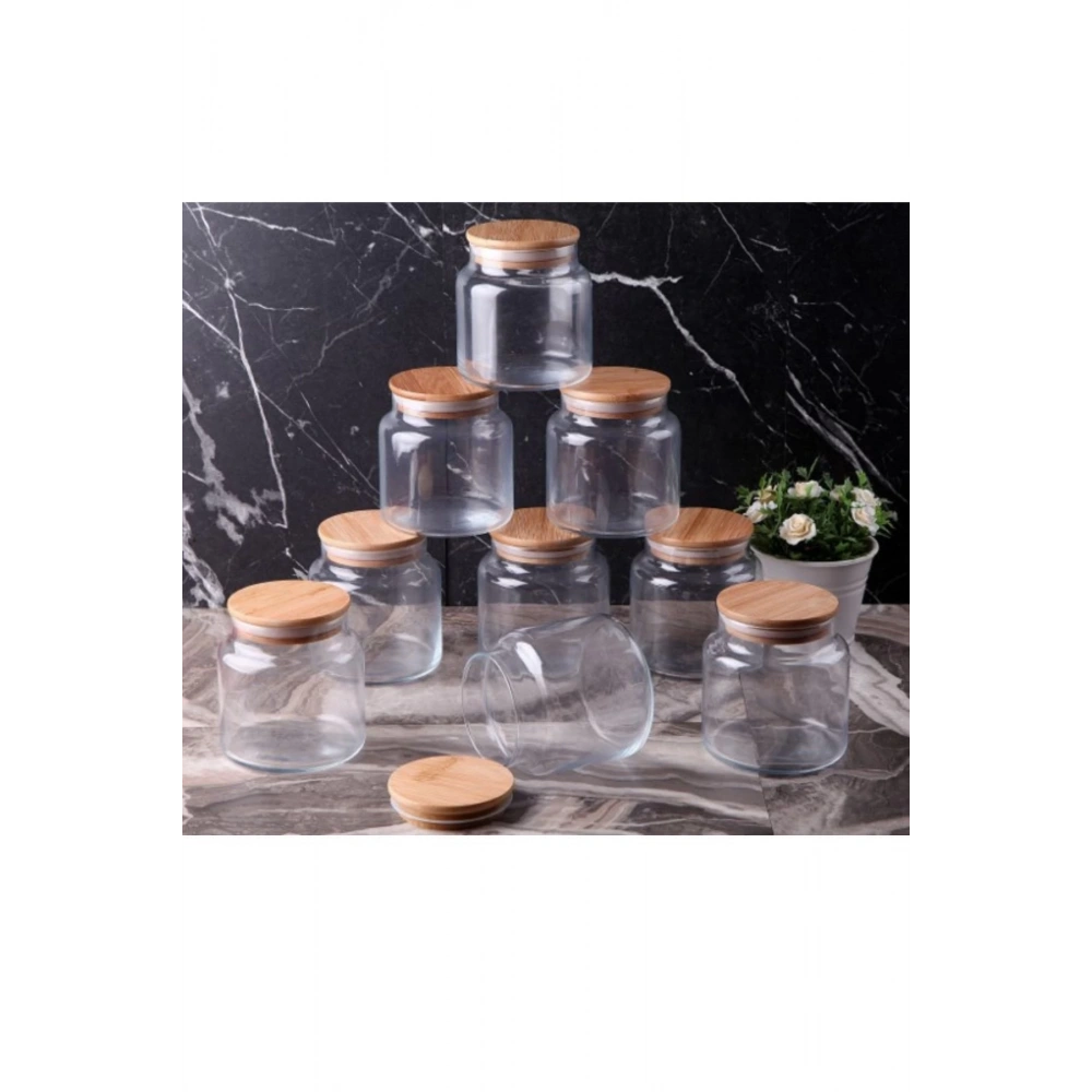 Gnl Bambu Kap.Cam Kavanoz 250cc