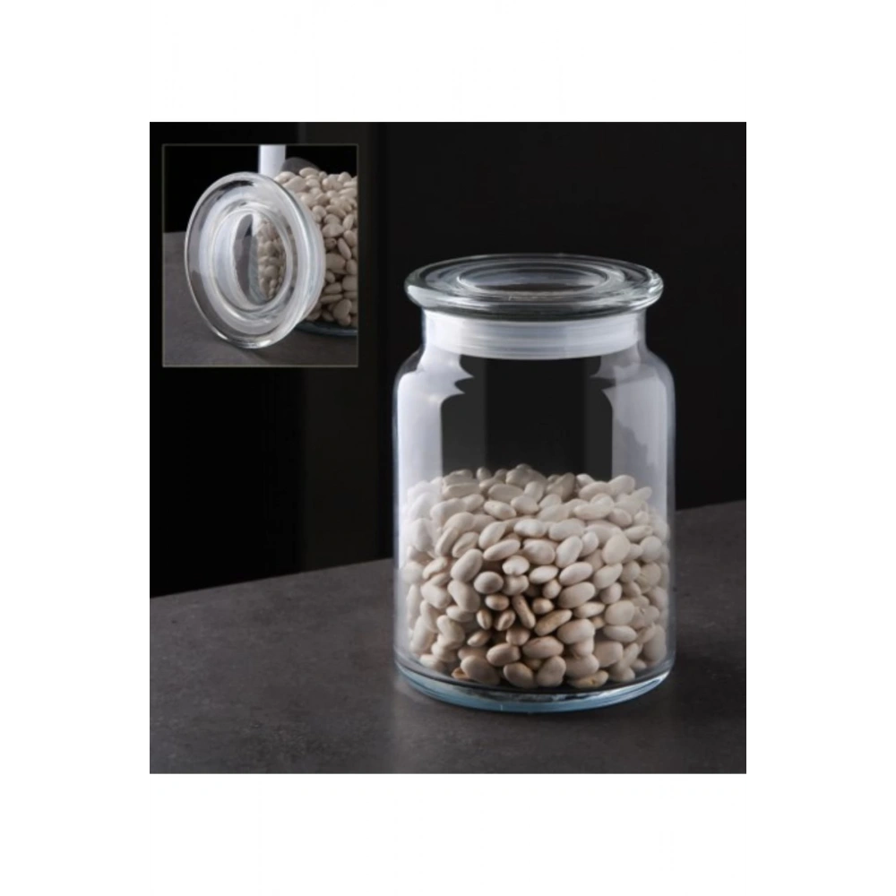 Gnl Cam Kapaklı Kavanoz 800cc