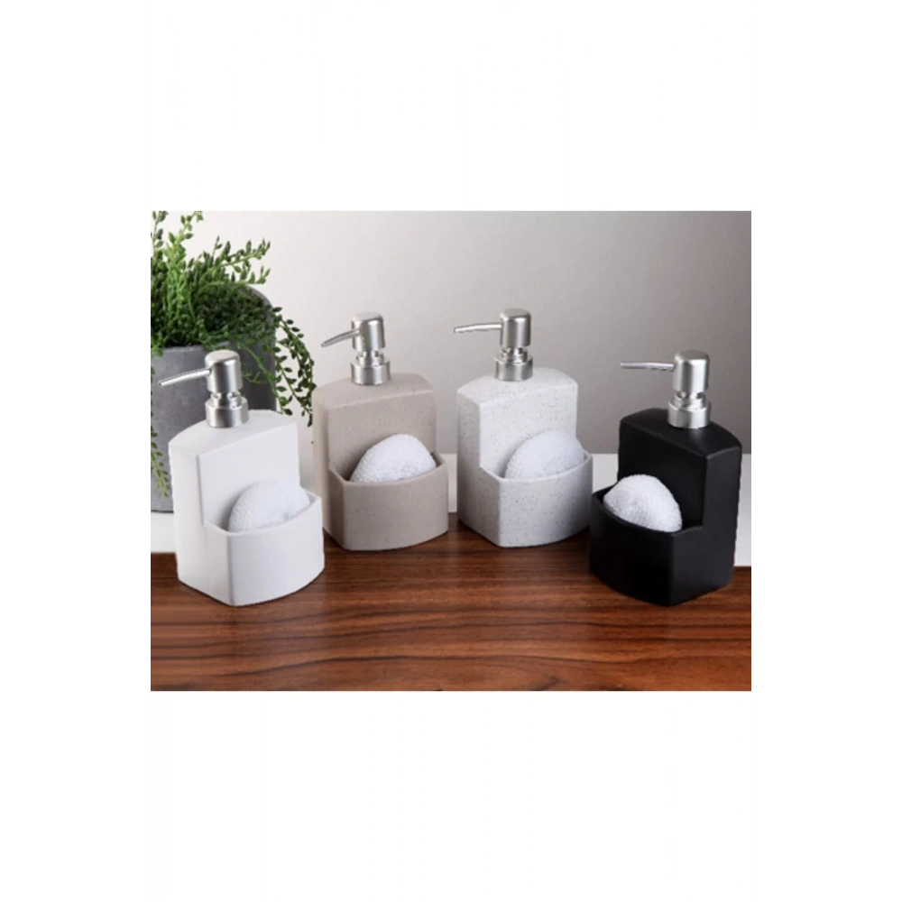 Gnl Stoneware Süngerli Sıvı Sabunluk