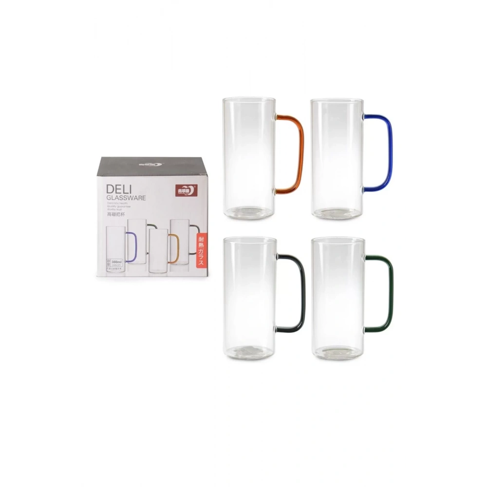 Ipk Borosilikat Cam Kupa 380cc