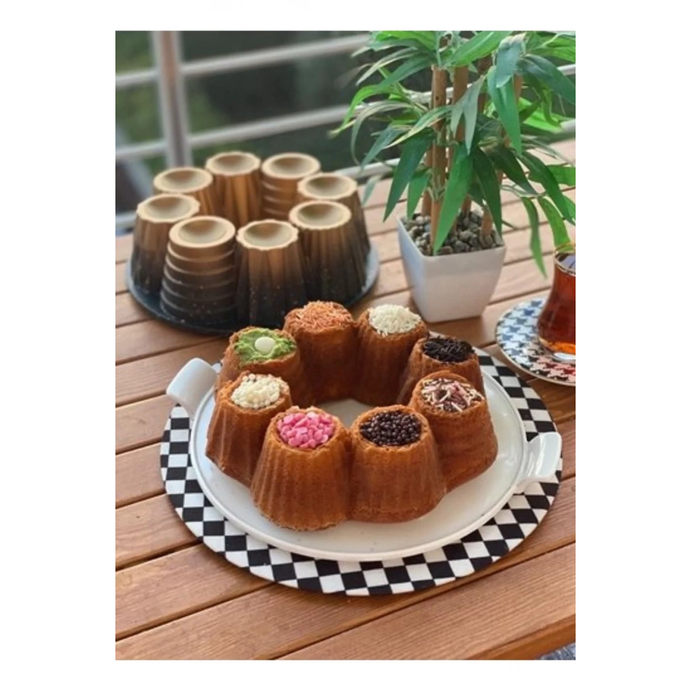 Oms Gold Muffin-Cupkace 26cm Kek Kalıbı