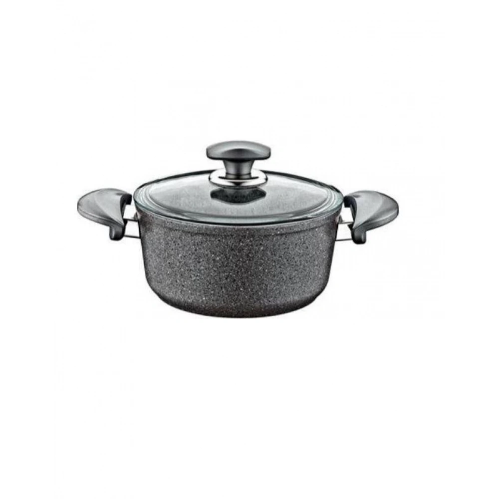 Oms Granit Gri 20cm Derin Tencere