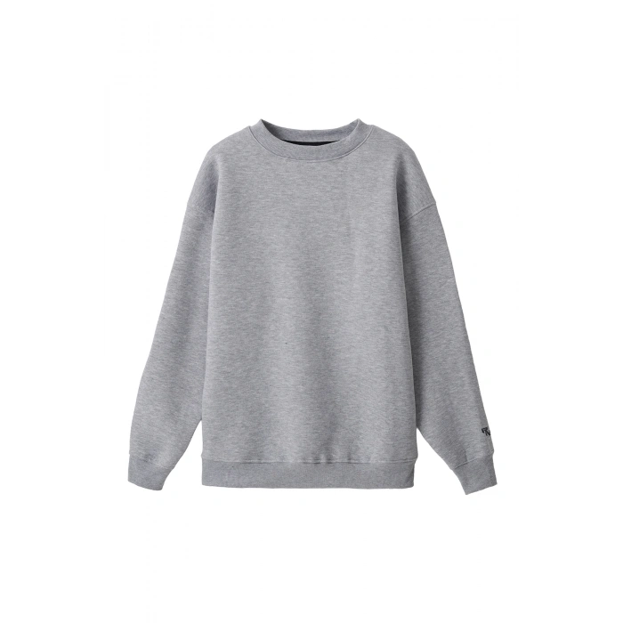 Ronna  Unisex Türk - Alman Üniversitesi Serisi Model 5 Baskılı Oversize Bisiklet Yaka Sweatshirt - TDB040105