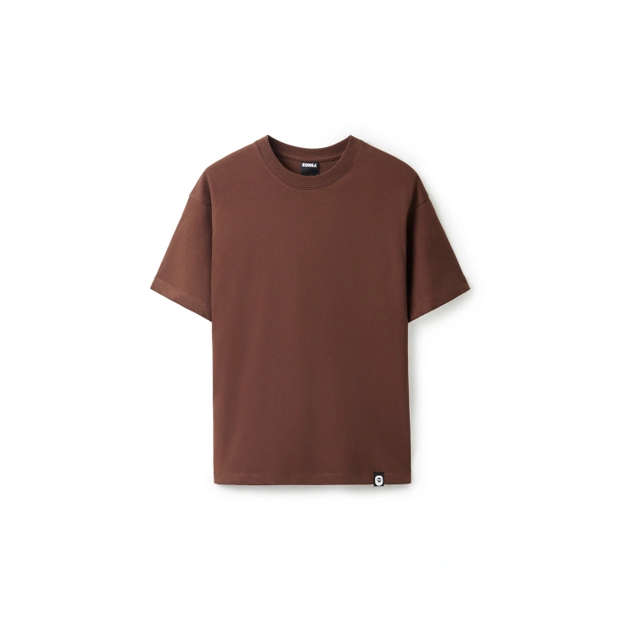 Ronna  Unisex Türk - Alman Üniversitesi Serisi Model 5 Baskılı Oversize Bisiklet Yaka Tshirt  - TDB010105